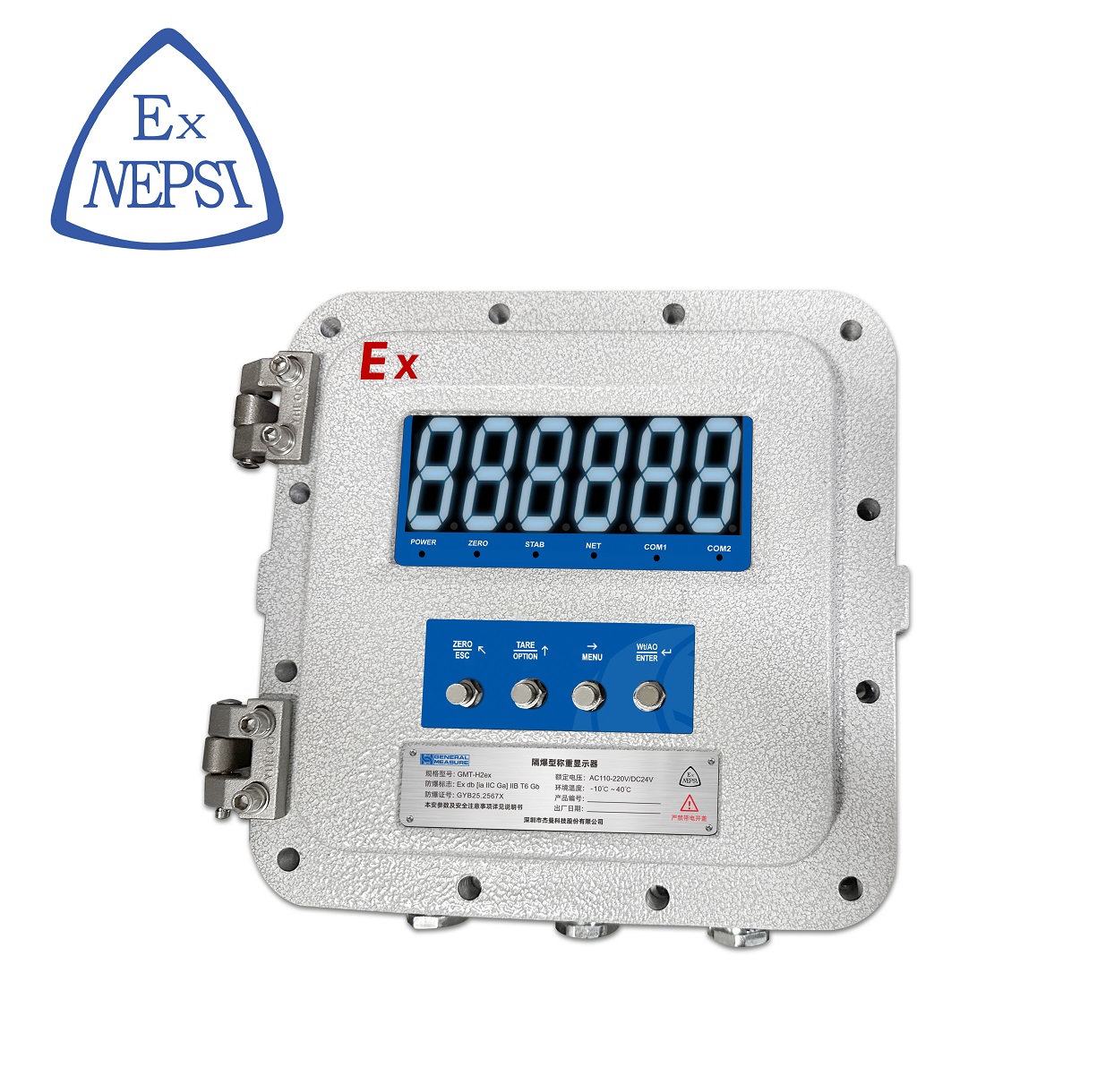 GMT-H2 称重变送仪表    (可选隔爆版本)